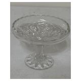 Crystal 5.5ï¿½ x 4ï¿½ tall Compote Dish