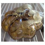 Glass Pumpkin Decor