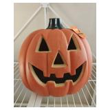 NEW 12' Light Up Plastic Pumpkin