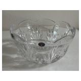 Vintage Bohemia Czech Republic Crystal Geometric