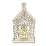 August & Leo 10'Jeweled House with LED Candle