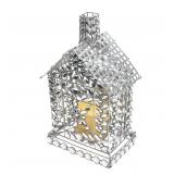 August & Leo 10'Jeweled House with LED Candle