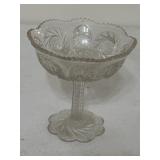 Vintage EAPG 5.5' Tall Imperial Glass Pedestal
