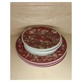 (8) Waverly Garden Room Plates