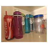 Plastic Lidded Cups