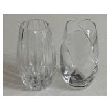 (2) Vintage Mikasa Vases Includes 'Cachet' by