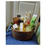 Miscellaneous Wooden tub full of Bath tub