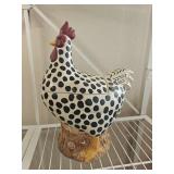 Sakura Ceramic Chicken Cookie Jar