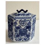 7ï¿½ Seymour Mann Blue & White Porcelain