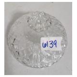 VTG Crystal Lidded Candy Dish