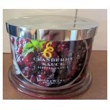 NEW Homeworx Cranberry Sauce Candle