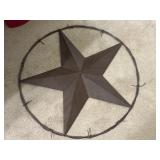 Rustic Western Metal Star