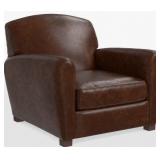 Rejuvenation Doyle Leather Club Chair featuring
