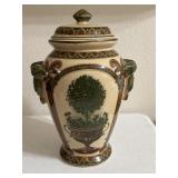 12' Tuscany style with a topiary design Urn
