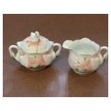 Rare 1940's Fine China Sugar Bowl w Lid and