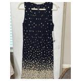 NWT SZ PM Perceptions New York sleeveless dress