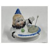 1950ï¿½s Goldcastle Japan Porcelain Pierrot Baby