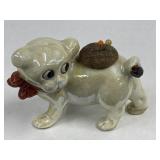 1950ï¿½s Ceramic Japanese Lustreware French Bulldog