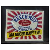 17"x22" Metal Beech-Nut Chewing Tobacco Sign