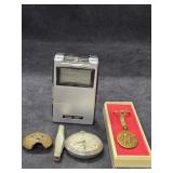 1960s Westclox Pocket Watch, Old Pocket Knife