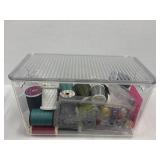 10ï¿½x6.5ï¿½x5.5ï¿½ Clear Storage Container with