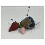 Antique Strawberry Pin Cushions