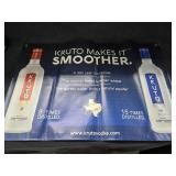 35"ï¿½24" Kruto Vodka Promotional Banner