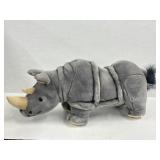 Rare A&A Plush Gray Rhino Stuffed Animal  16ï¿½