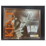 17"x22" Metal KENT Cigarette Sign