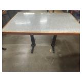 Restaurant Table with Base 48ï¿½x30.5"x30ï¿½ 2)