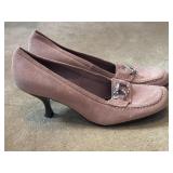 Sz 6 Nine West Low Heel Loafer Pumps