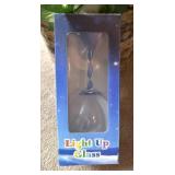 Set of 6 Acrylic  Light Up Glasses