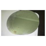 (4) Round Display Mirrors 14"