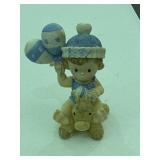 8.5ï¿½ Polyresin Baby Shower Figurine