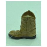 1992 5.5ï¿½ Glazed Ceramic Cowboy Boot Figurine