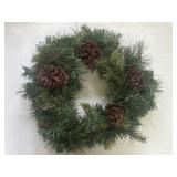 Artificial Adorned Wreath with Pinecones 18ï¿½