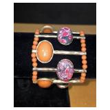 New Multi-Strand Statement Cuff Bracelet