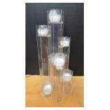 21" Acrylic or Lucite Multi-tiered Votive