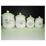 Floral Cannister Set