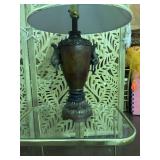Vintage Wooden Table Lamp