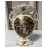 Vintage White Porcelain Double
