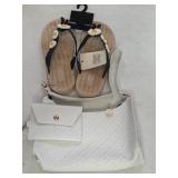 NWT Shoulder Bag & Sz M Sandals