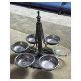 Godinger Silver Plated Carousel Server
