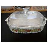 Vtg Corning Ware "Spice of Life" Casserole Dish