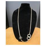 New Chunky Faux Pearl Necklace