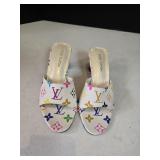 Knock-off Louis Vuitton Multi-Colored Slide