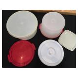 Large Tupperware Covered Container, Tupperware