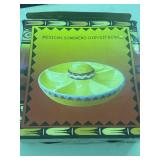 NIB Mexican Sombrero Chip and Dip Bowl