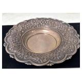 7.75" Silver Plated Small Trinket Tray