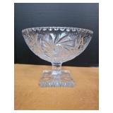 Crystal Pedestal Bowl